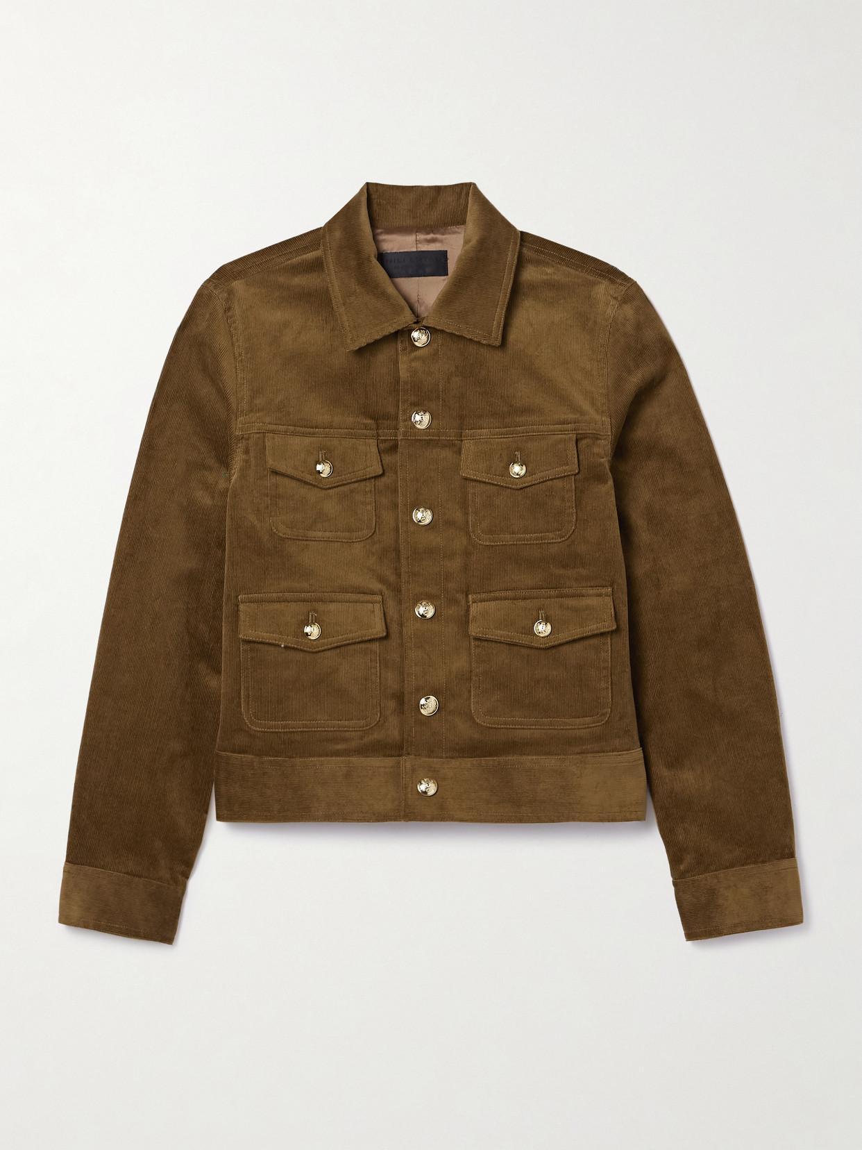 Lizeth Corduroy Jacket In Brown Product Image