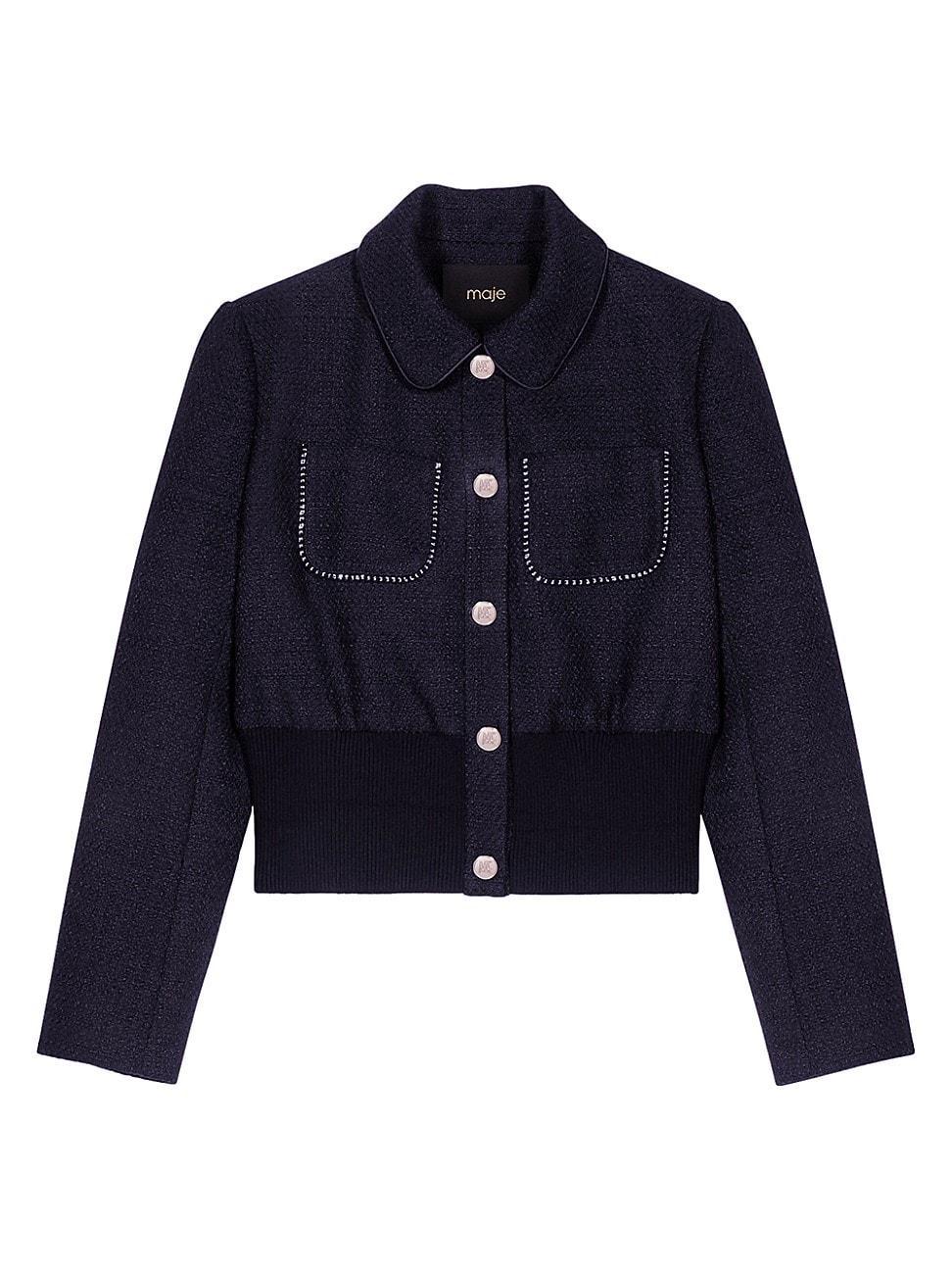 maje Blopaille Tweed Jacket Product Image