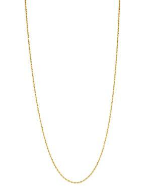 Rope Chain 24 Necklace (3mm) in Solid 14k Gold Product Image