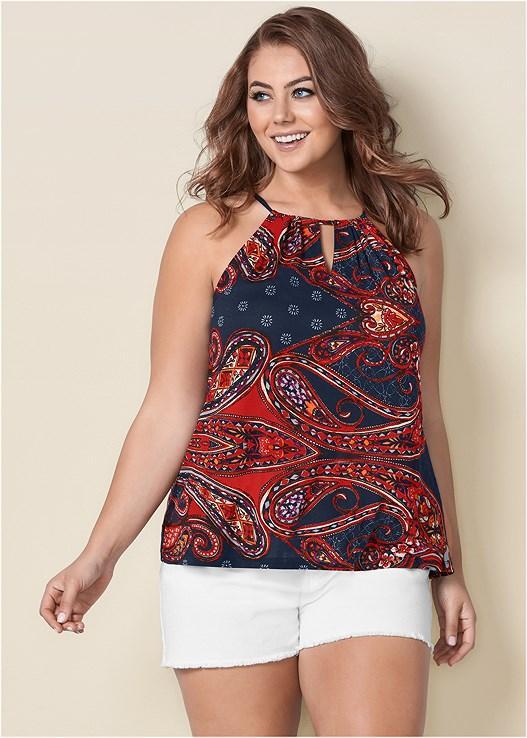 Paisley Printed Tank Product Image