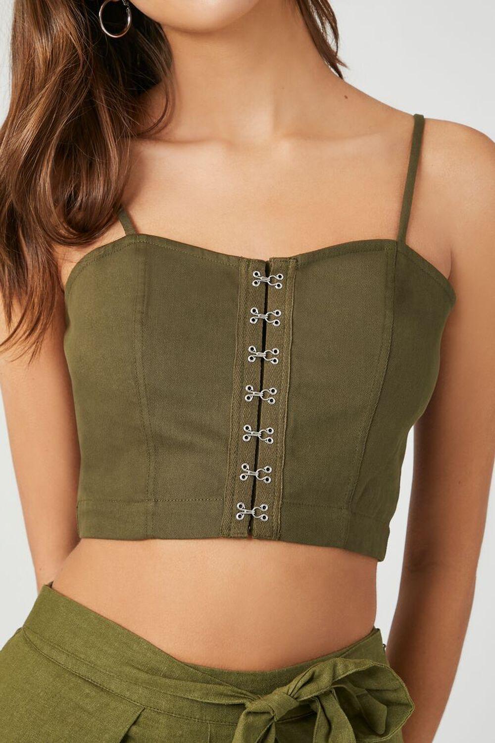 Sweetheart Cropped Cami | Forever 21 Product Image