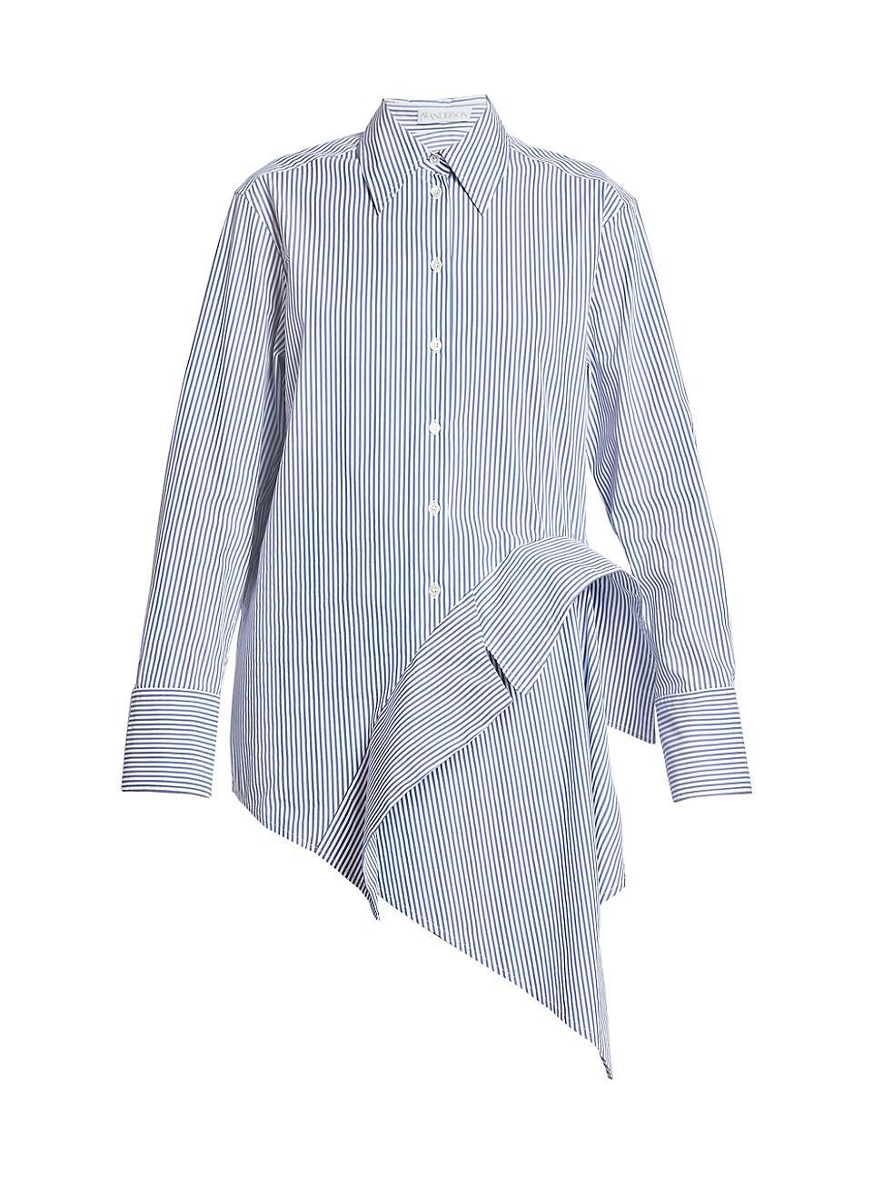 Womens Deconstructed Draped Shirt product image