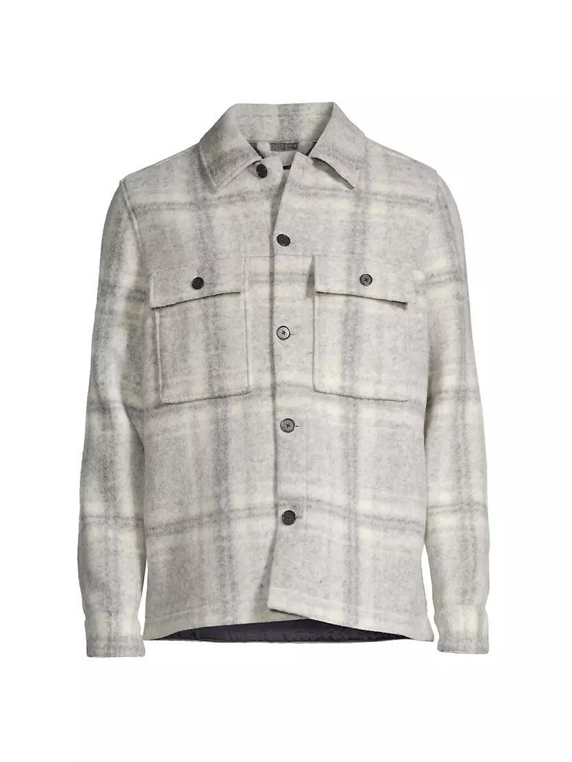 Wilas Plaid Wool-Blend Jacket Product Image