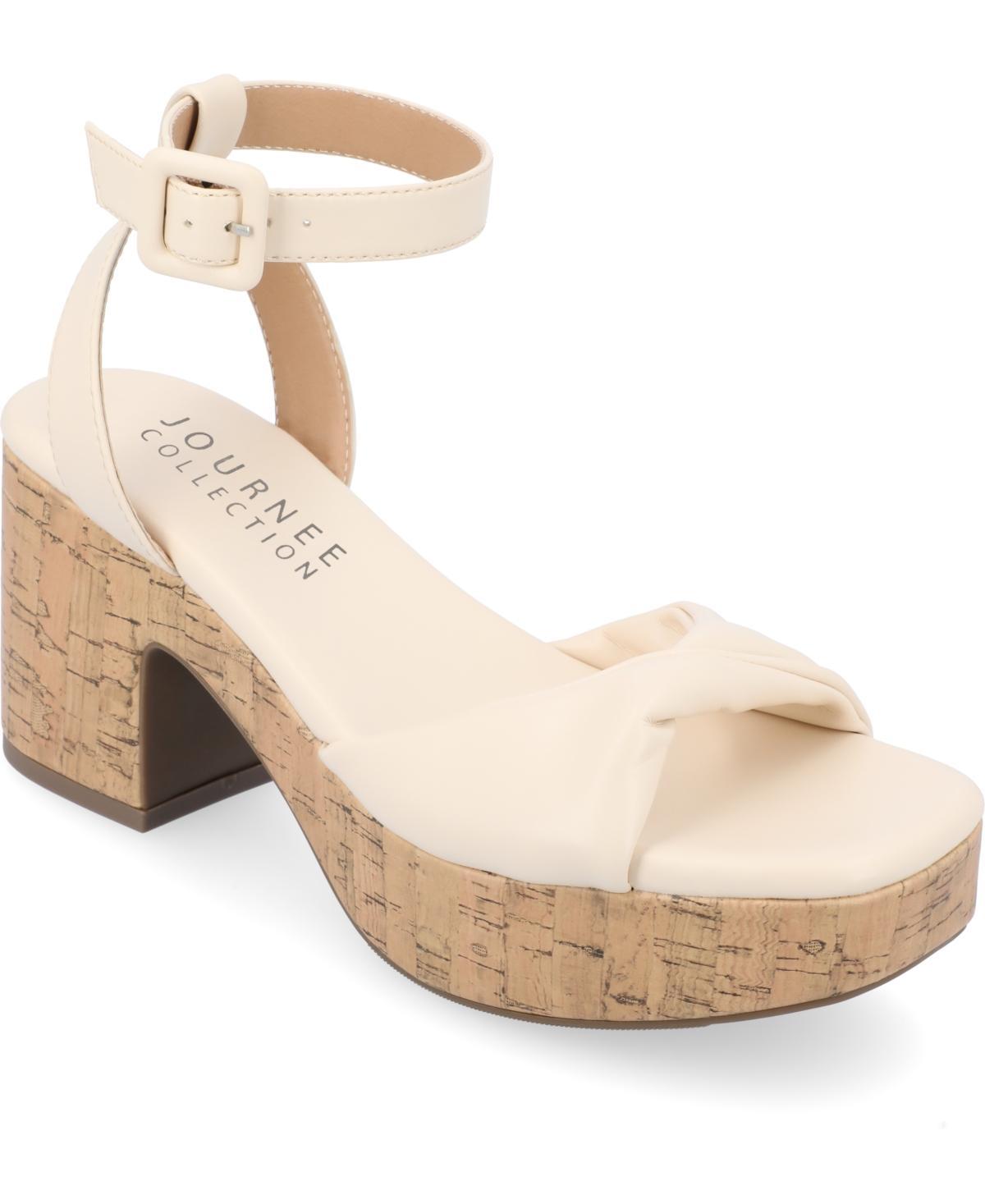 Journee Collection Womens Eianna Platform Sandals Product Image