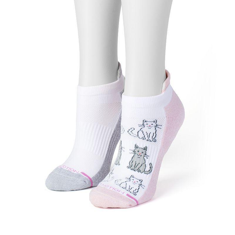 Womens Dr. Motion 2-Pk. Compression Ankle Socks Product Image