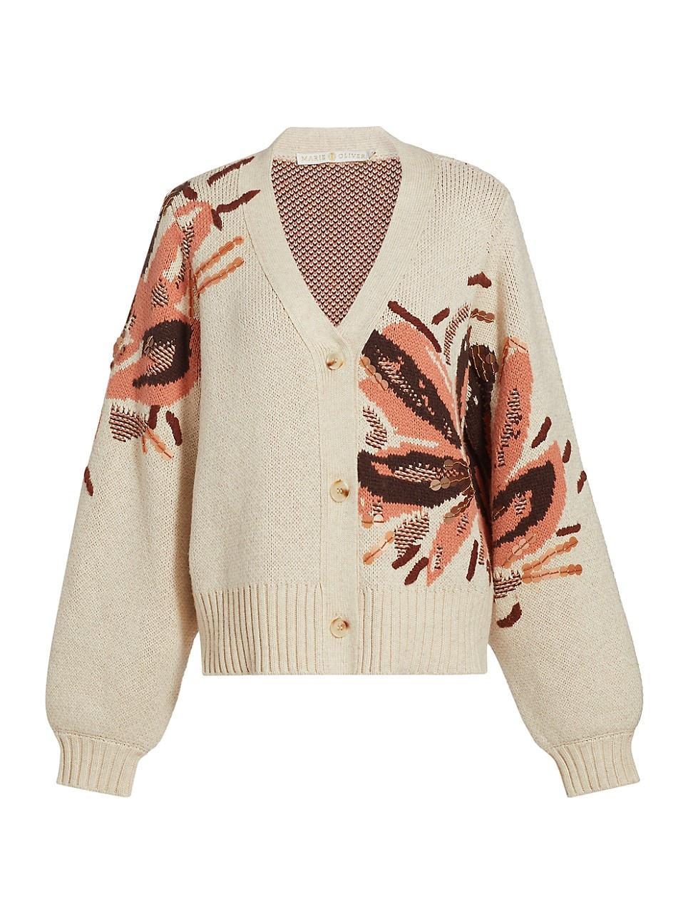 Womens Calista Floral Cardigan Product Image