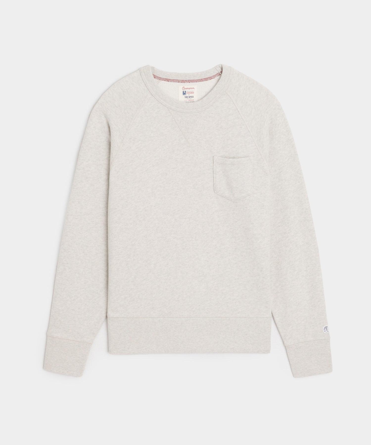 Champion Midweight Pocket Sweatshirt in Eggshell Product Image