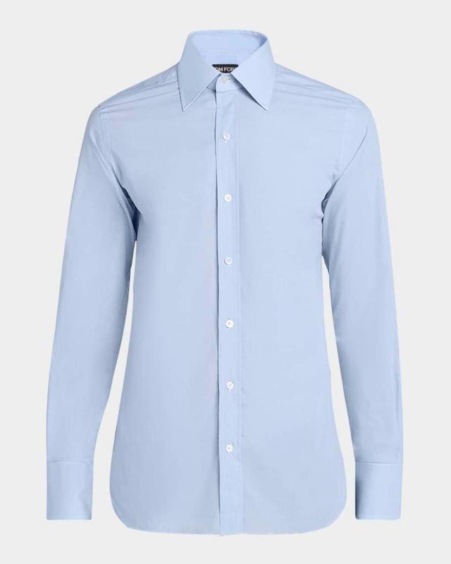 Men's Micro-Gingham Slim Fit Dress Shirt Product Image