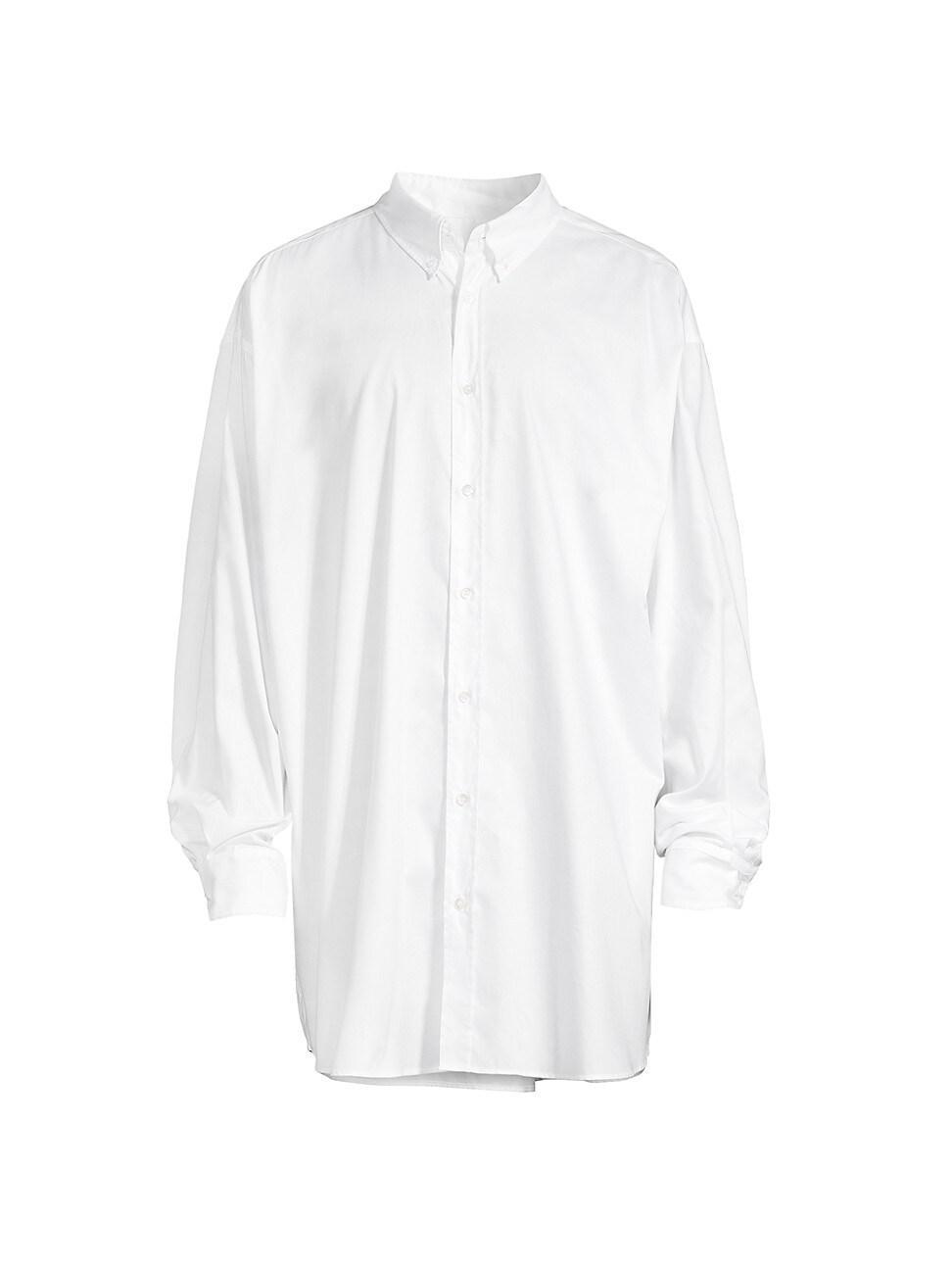 Mens Cotton Button-Down Tunic Product Image