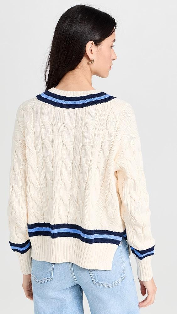 Polo Ralph Lauren Cable Knit Cotton Cricket Sweater | Shopbop Product Image