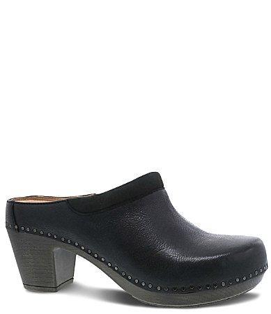 Dansko Sammy Leather Mule Clogs Product Image