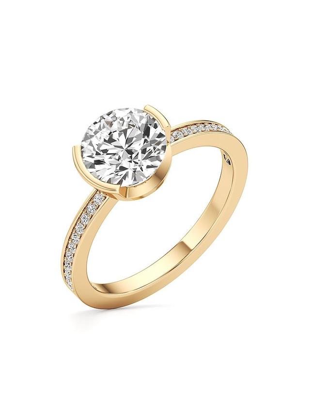 Womens Meta Lune 18K Yellow Gold & 2.10 TCW Lab-Grown Diamond Ring Product Image