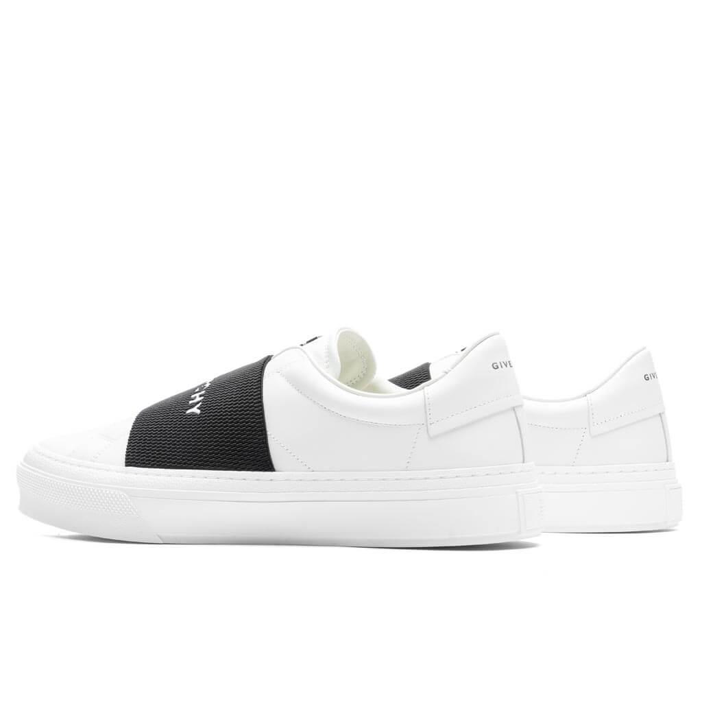 City Sport Sneakers w/ Elastic - White/Black Male Product Image