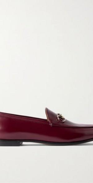 Jordaan horsebit-detailed leather loafers product image