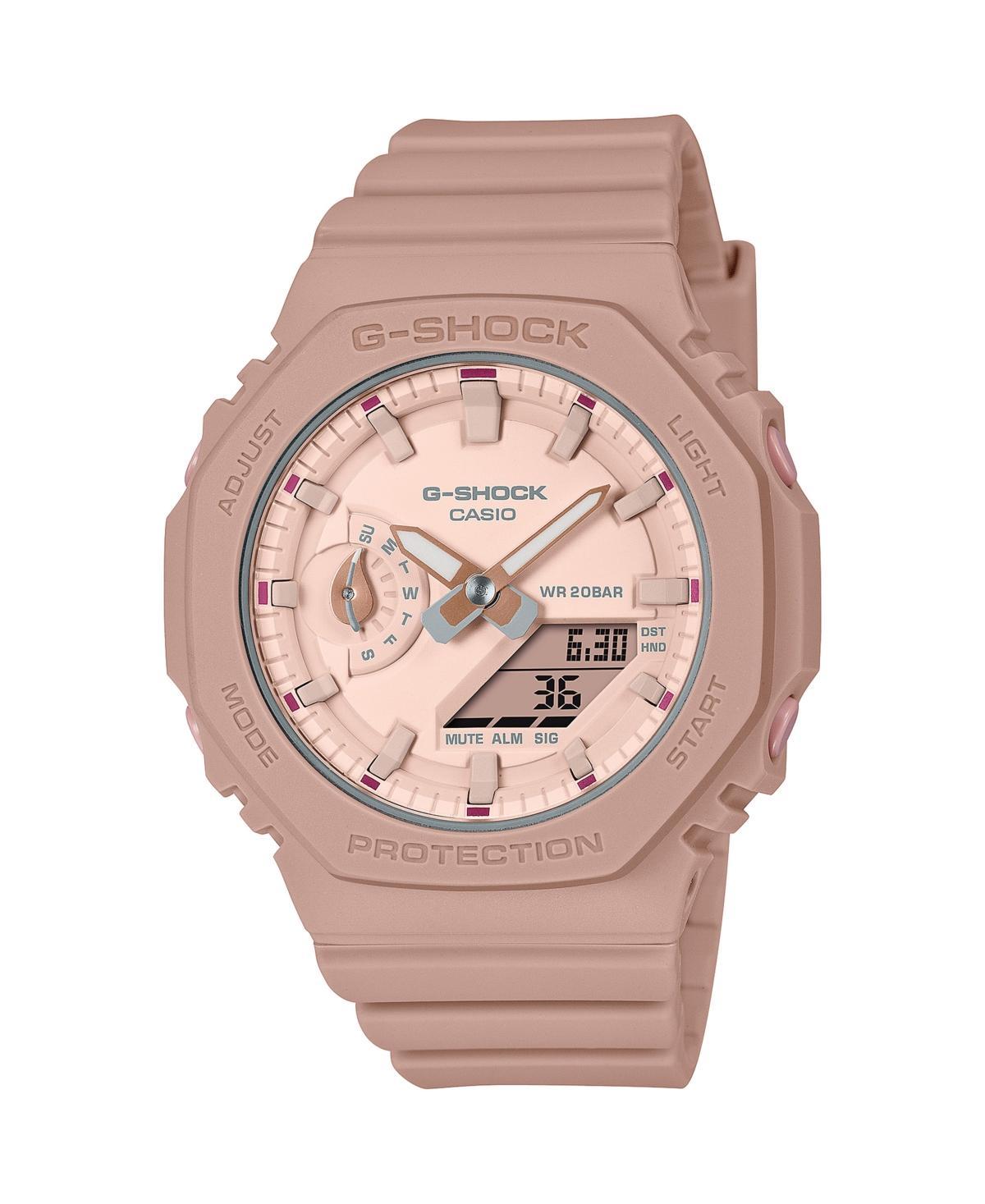 G-Shock Womens Analog Digital Pink Resin Watch, 42.9mm, GMAS2100NC42 Product Image