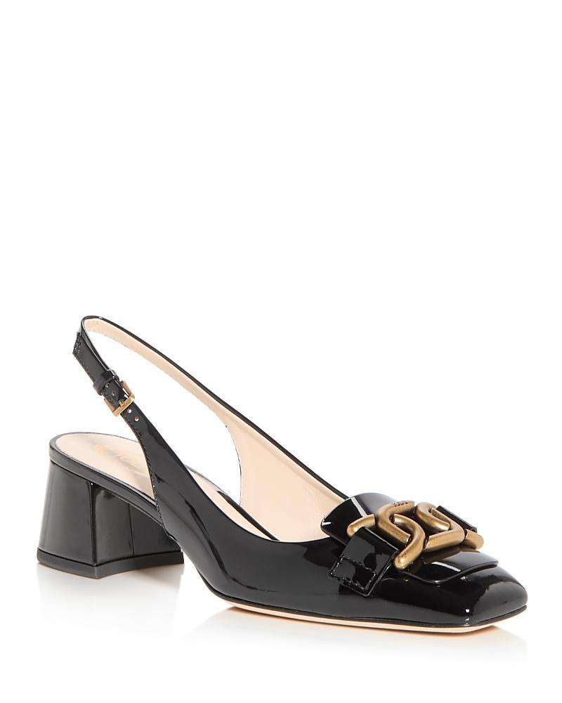 Womens Kate 50MM Patent Leather Logo-Embellished Pumps Product Image