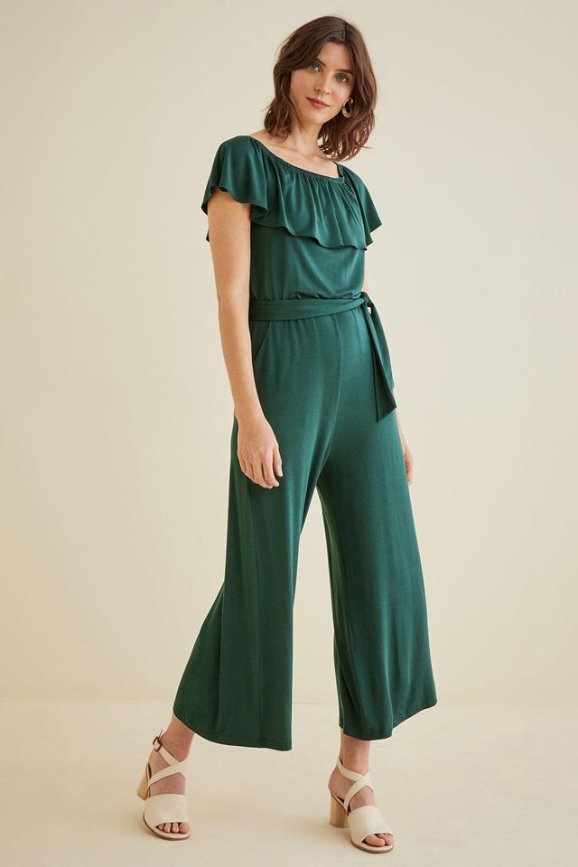 Aki Jumpsuit - Emerald Green - ReAmour Product Image