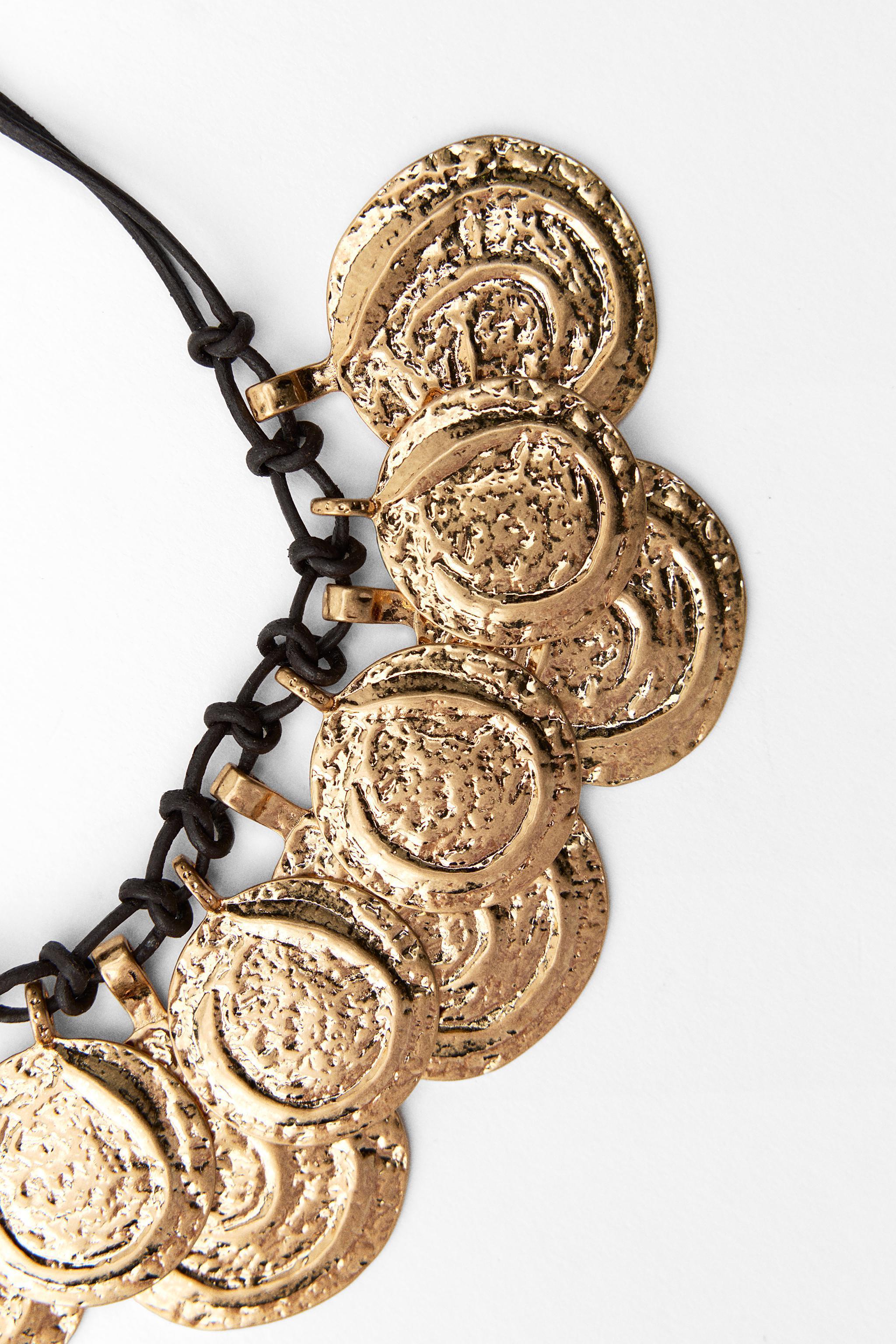 MEDALLION CORD NECKLACE Product Image