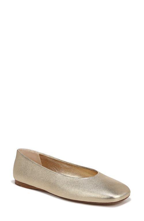 Womens Leah Leather Ballet Flats Product Image