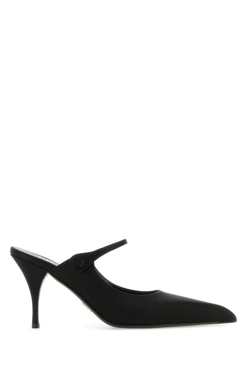 Black Satin Heels product image