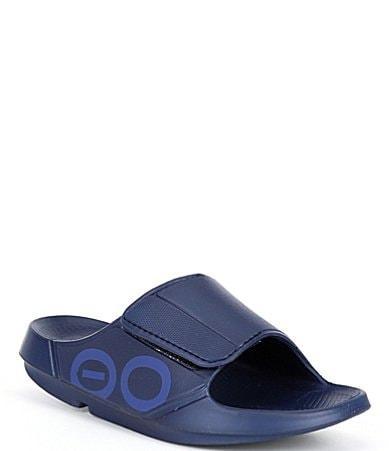 OOFOS Mens OOahh Sport Flex Washable Pool Slides Product Image