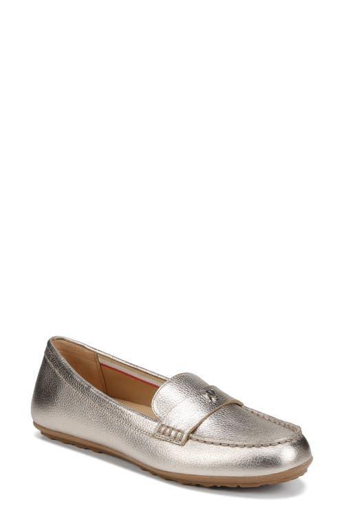 Naturalizer Evie (Warm Silver Leather) Women's Flat Shoes Product Image