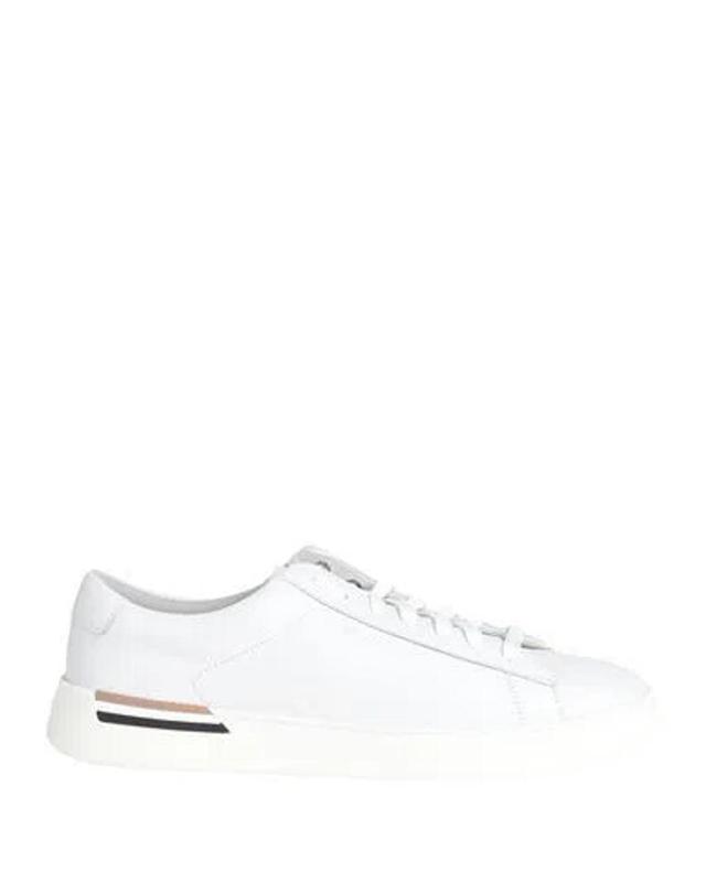 HUGO BOSS Boss Man Sneakers Off White Size 9 Leather Product Image