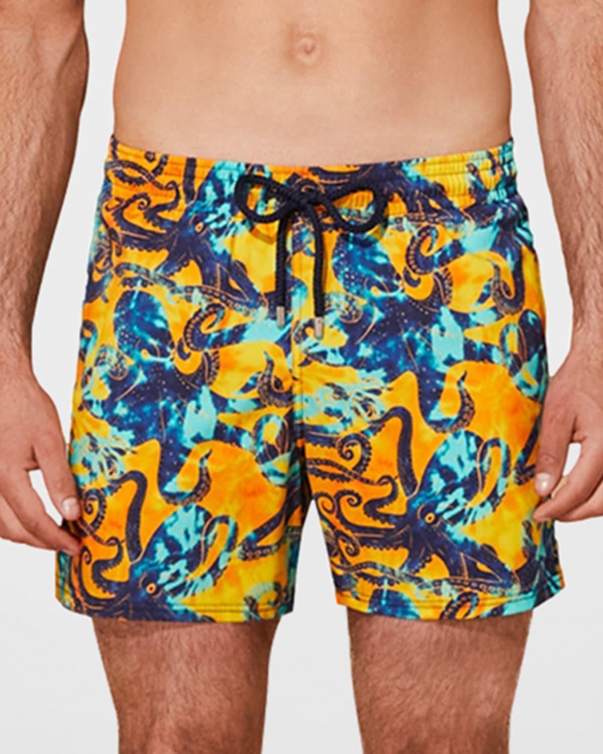 Mens Moorise Graphic Swim Trunks Product Image