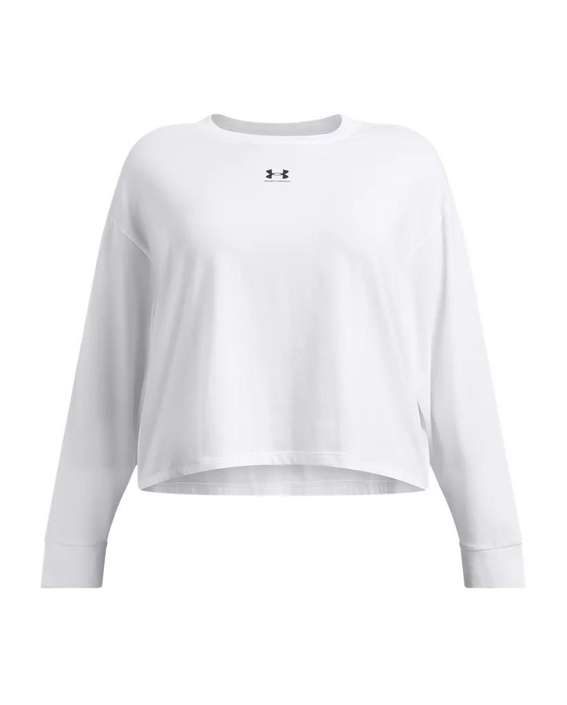 Women's UA Rival Boxy Long Sleeve Product Image