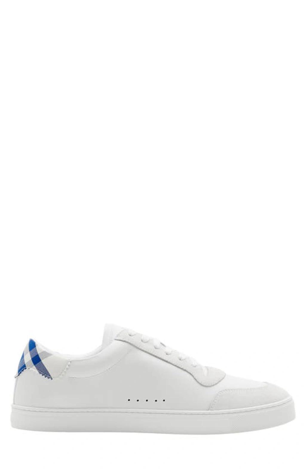 BURBERRY Robin Low Top Sneaker In White Product Image