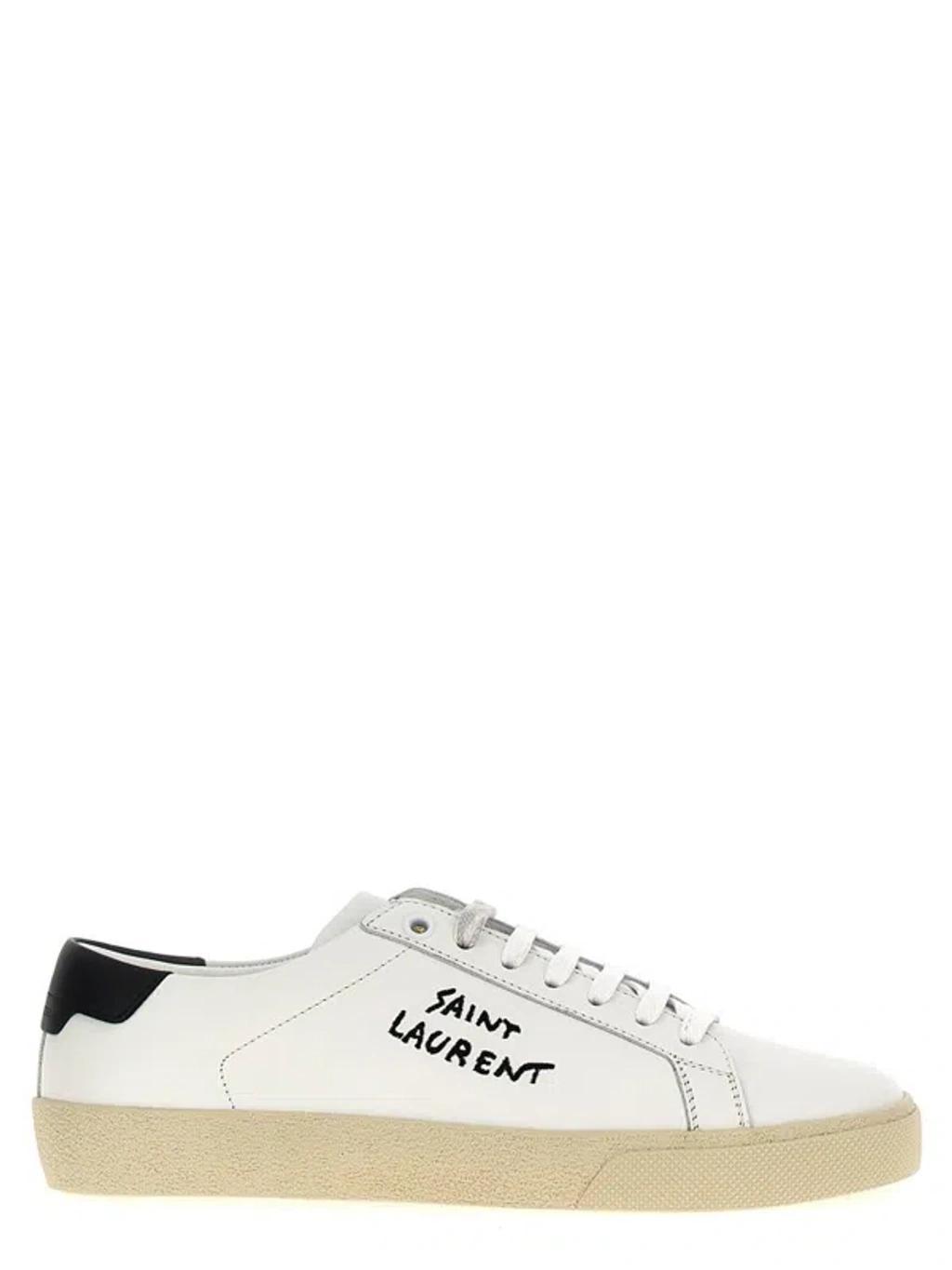 Black Leather Court Classic Sl/06 Sneakers In Multicolor Product Image