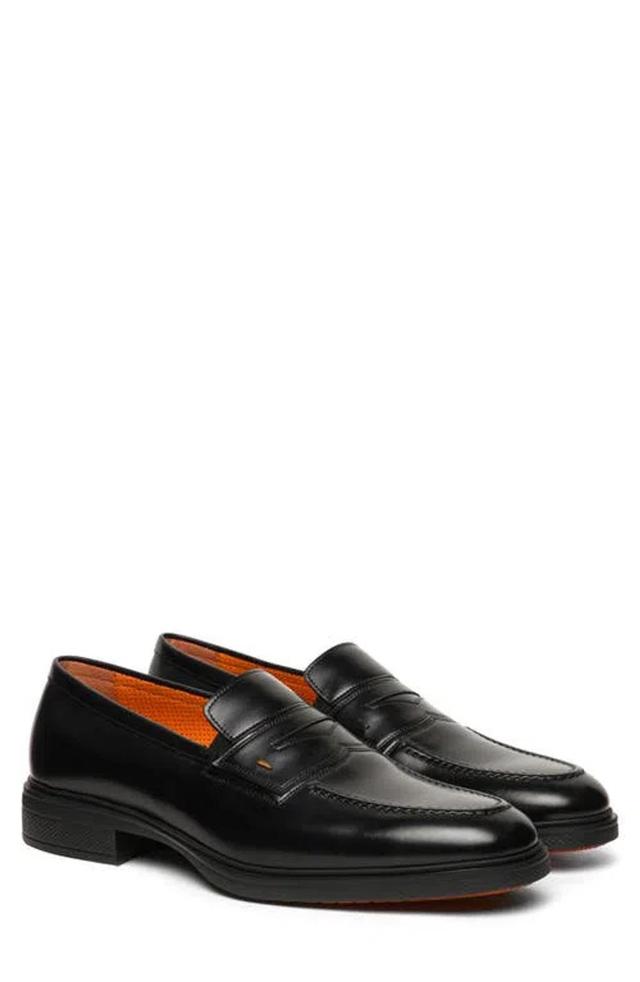 SANTONI Loafers In Black Product Image