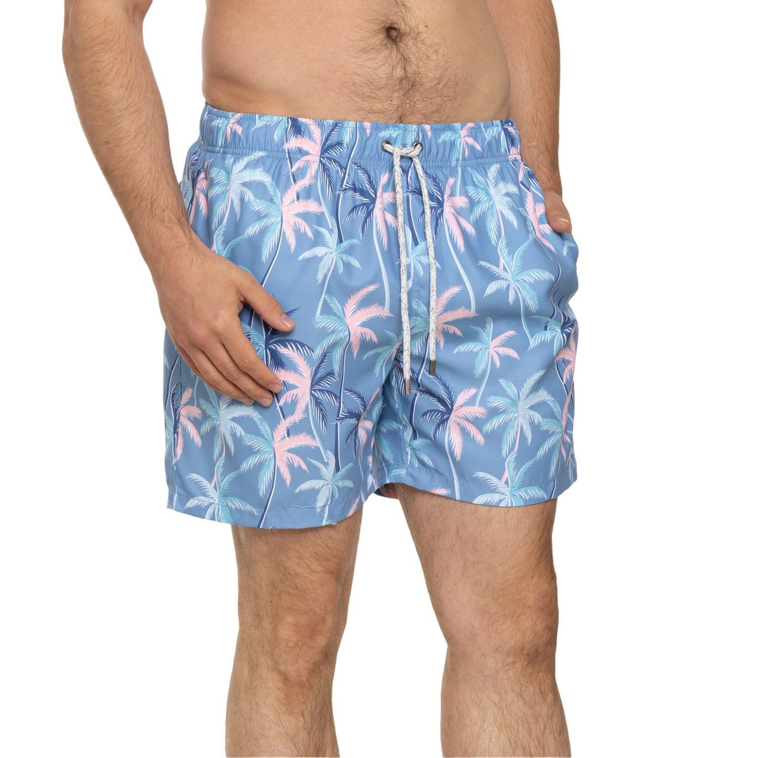 Endless Summer Palms Print Volley Swim Shorts Product Image