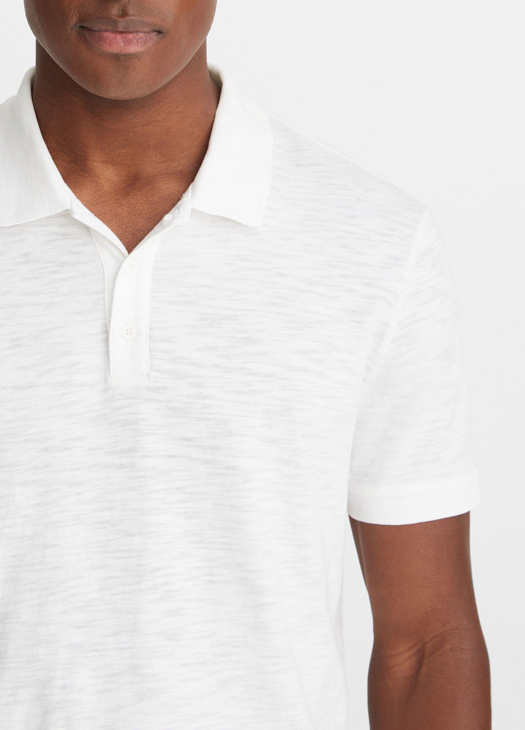 Classic Slub Polo Shirt Product Image