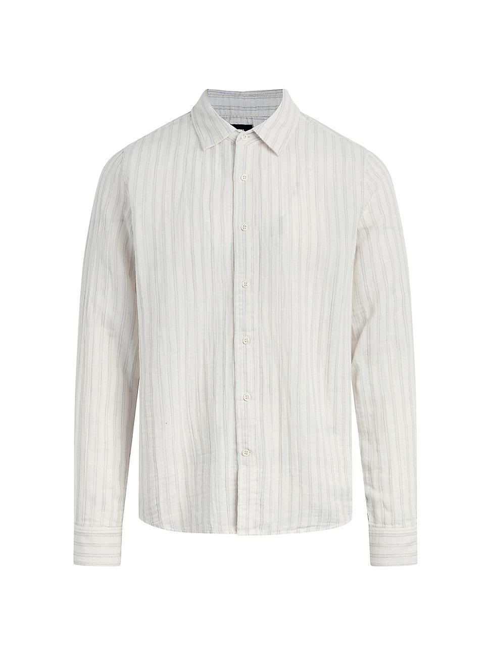 Mens Theo Striped Textured Shirt Product Image