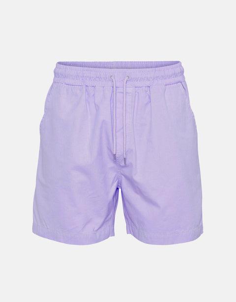 Organic Twill Shorts - Soft Lavender Product Image