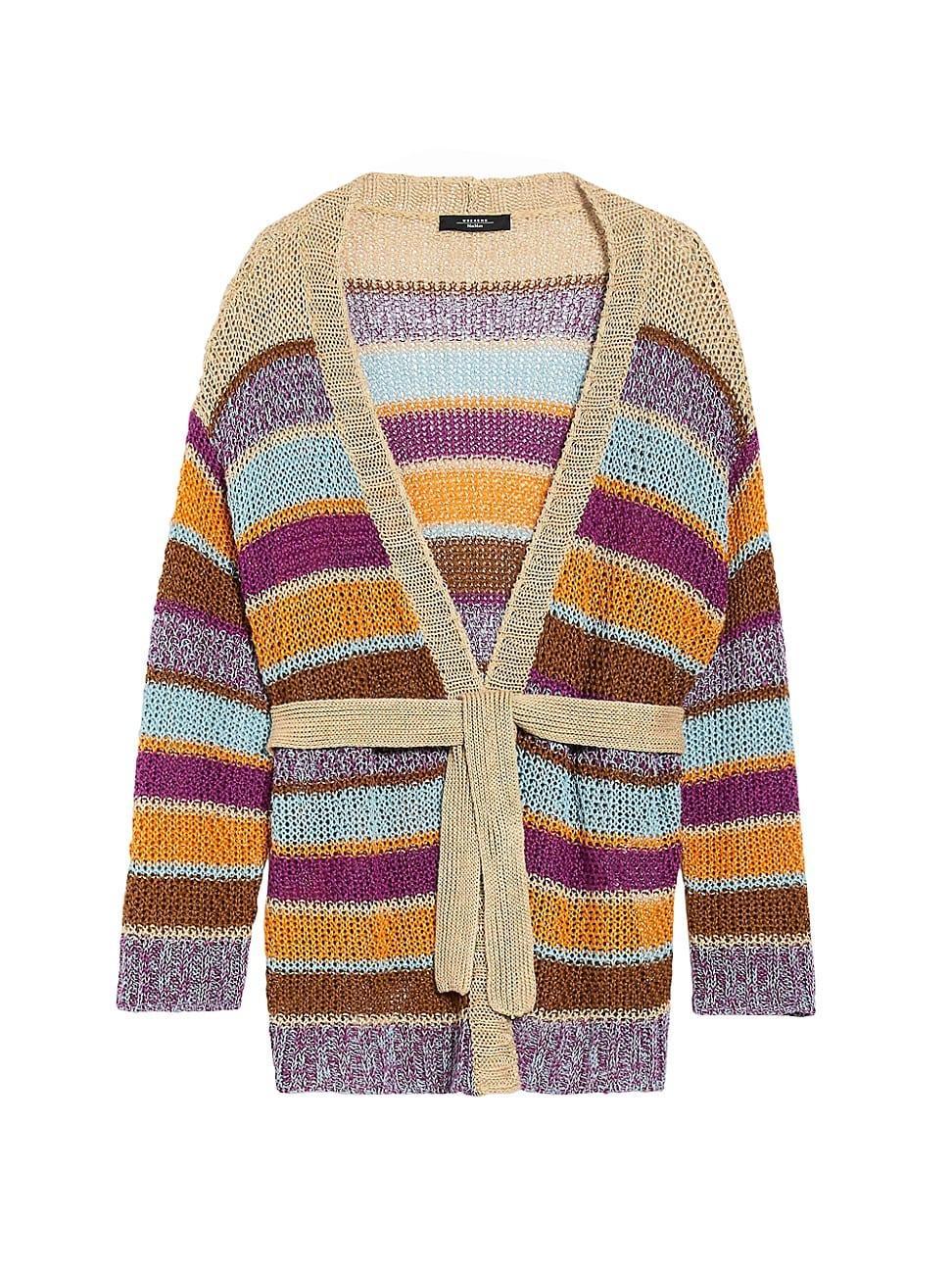 Womens Kabala Striped Knit Cardigan product image