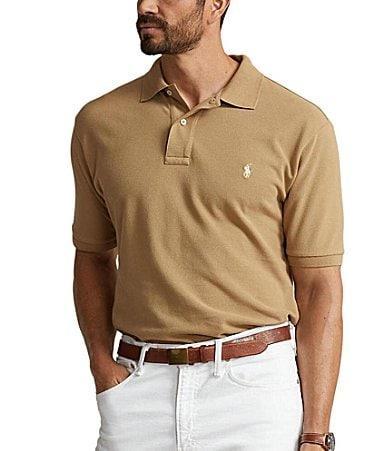 Polo Ralph Lauren Mens Big & Tall The Iconic Mesh Polo Shirt Product Image