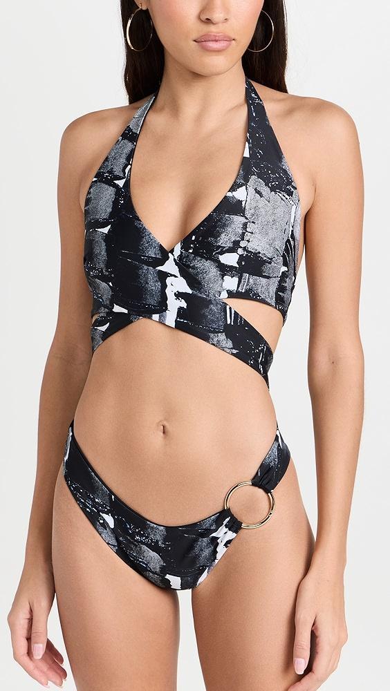 Louisa Ballou Starburst One Piece | Shopbop Product Image