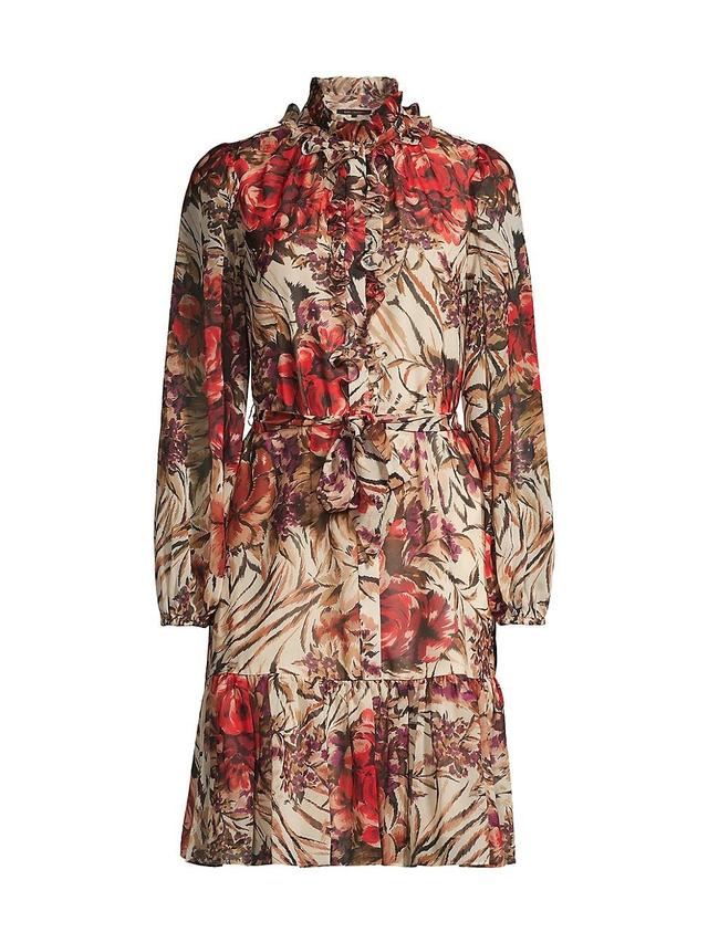 Womens Sami Belted Floral Dress Product Image