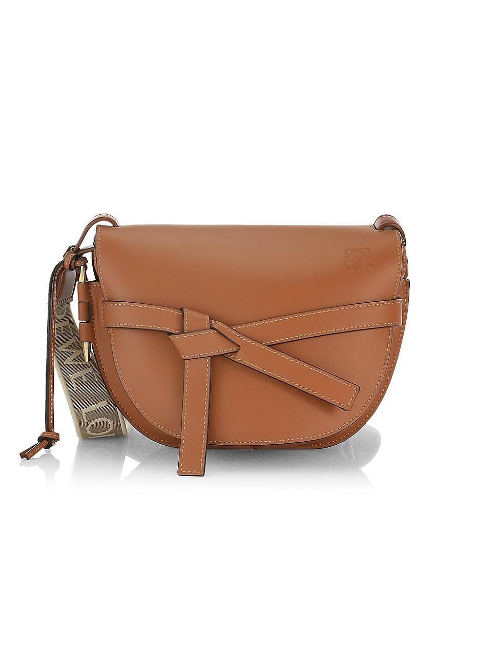 Womens Small Gate Leather Shoulder Bag Product Image