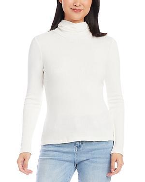 Karen Kane Ribbed Knit Turtleneck Top Product Image