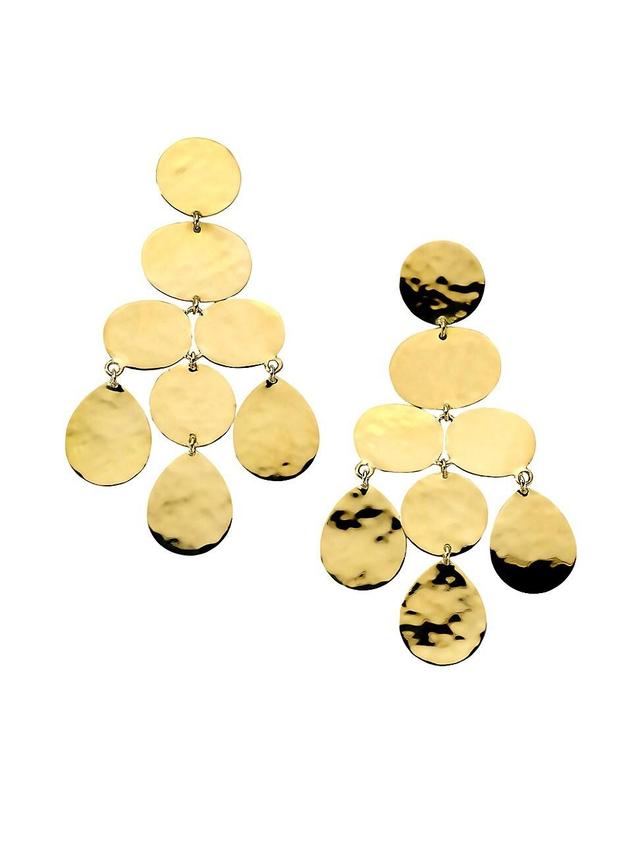 Womens Classico 18K Yellow Gold Small Chandelier Earrings Product Image