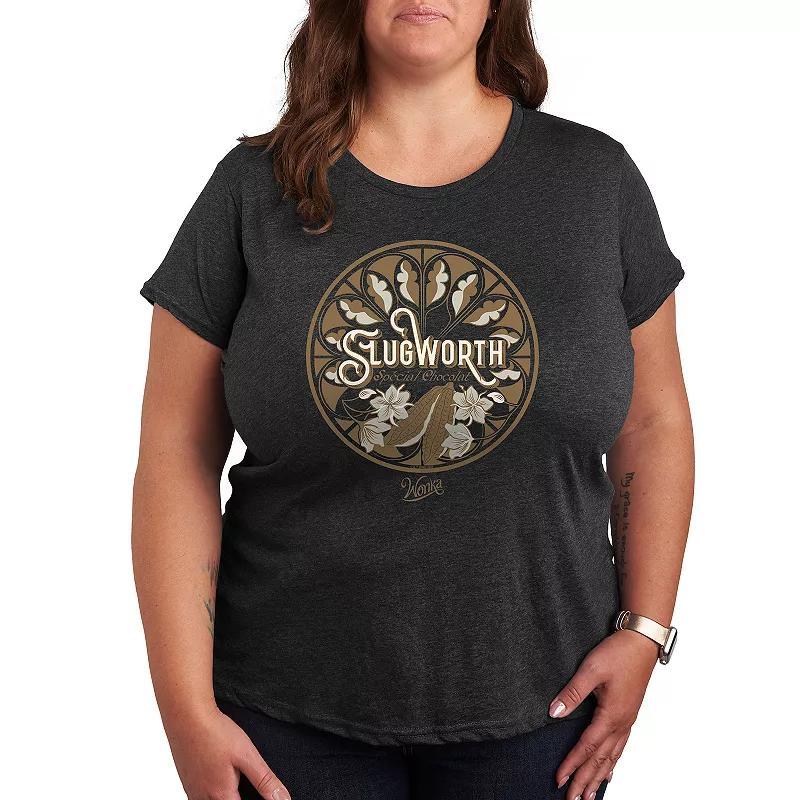 Plus Favorite People Grammy Graphic Tee, Womens Blue Product Image