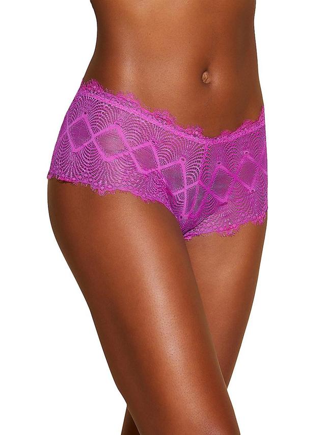 Womens Allure Lace Boyshorts Product Image