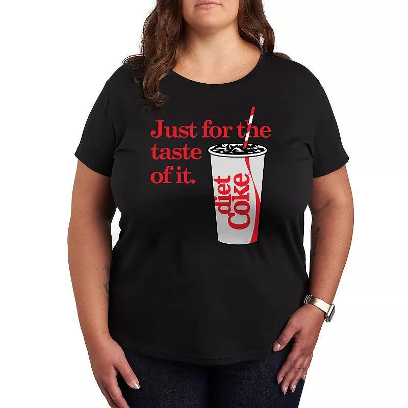 Plus Diet Coke For The Taste Of It Graphic Tee, Womens Product Image