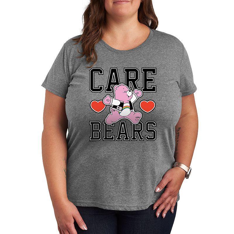 Plus Care Bears Varsity Graphic Tee, Womens Product Image