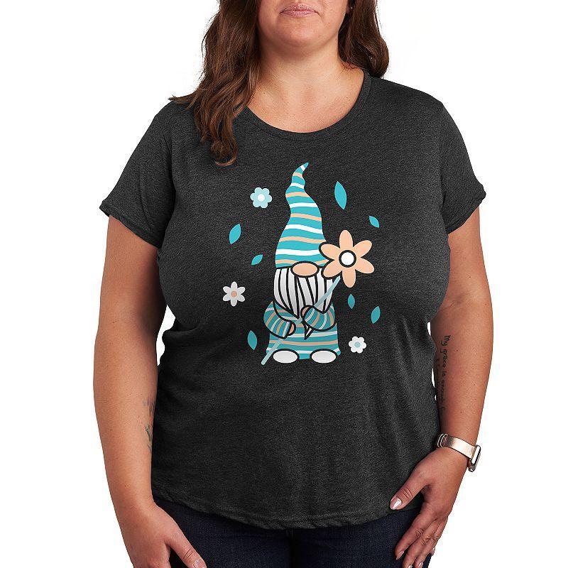 Womens Pace Yourself Snail Graphic Tee Heather Grey Product Image