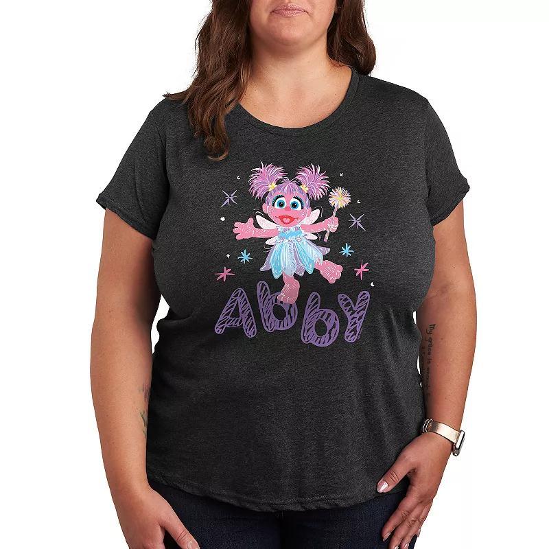 Plus Sesame Street Abby Cadabby Graphic Tee, Womens Product Image