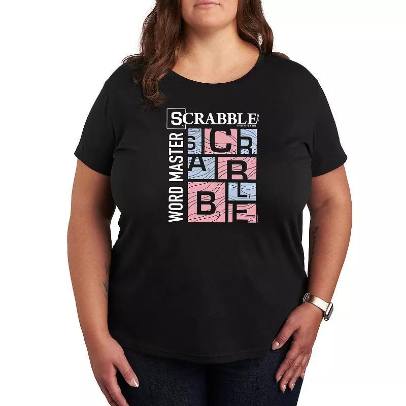 Plus Scrabble Word Master Graphic Tee by Hasbro, Womens Product Image